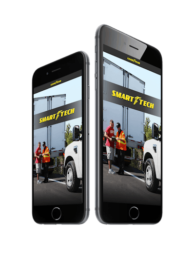 The SmartTech app works with both iOS and Android devices.