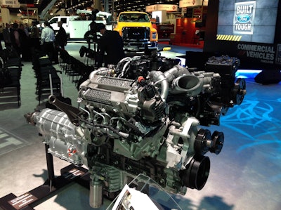 Ford’s 6.7L Powerstroke offers three hp ratings when used in the 2016 F650/750 platform.