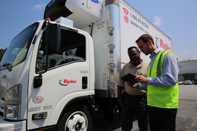 The launch of new apps for Ryder employees will simplify the truck renal process through the company.