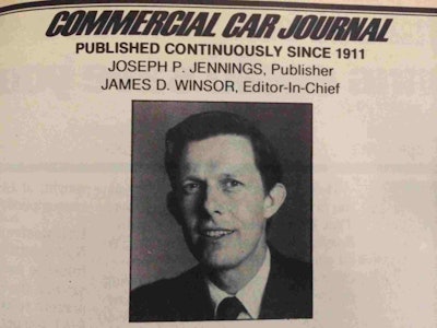 Jim Winsor’s staff photo from a late ’70s edition of CCJ, then called the Commercial Car Journal.