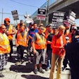 Port truckers within recent years have gone on strike several times claiming their status as contractors and not employees causes them to lose wages and benefits.