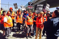 Port truckers within recent years have gone on strike several times claiming their status as contractors and not employees causes them to lose wages and benefits.