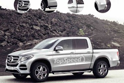 2020 Mercedes-Benz pickup could bring high-end luxury to midsize U.S. market. (Illustration courtesy of TopSpeed)