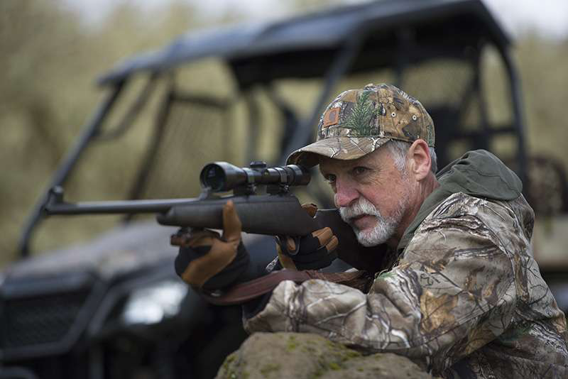 Carhartt&rsquo;s RealTree Active Jac is a comfortable, quiet cotton duck hunting jacket for those cool Spring, Summer and Fall outings. (Clothing model: Ron Apling/photos by Bruce W. Smith)