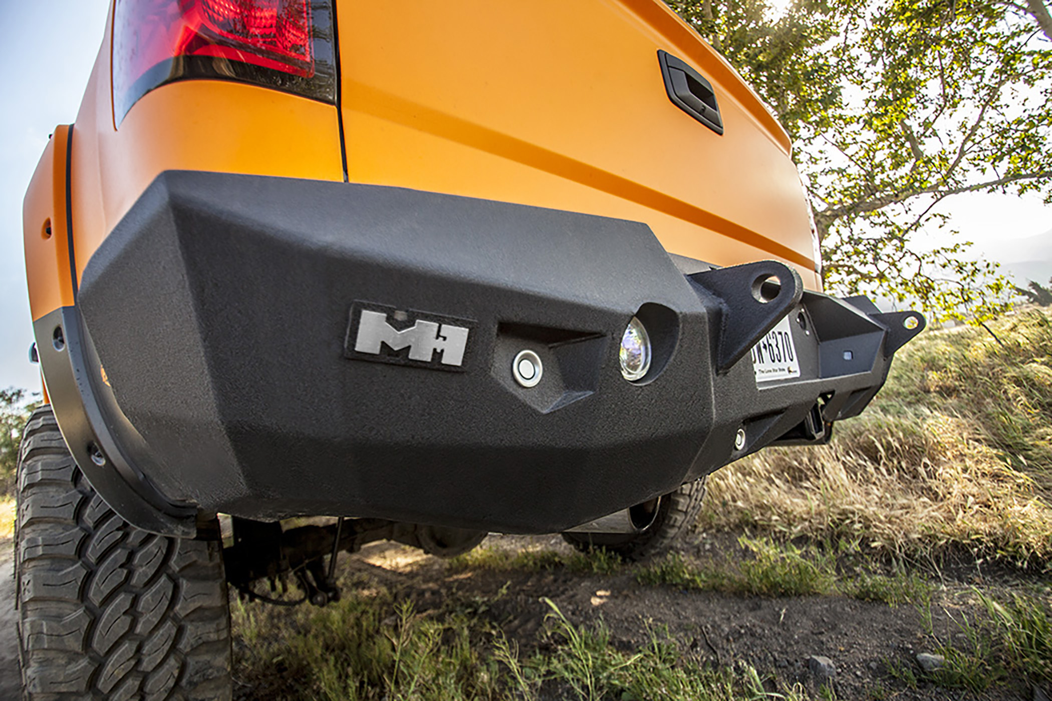 Smittybilt M-1 Silverado1500 rear bumper.