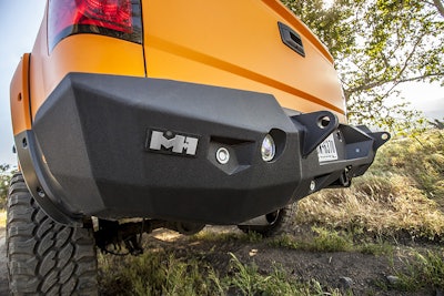 Smittybilt M-1 Silverado1500 rear bumper.