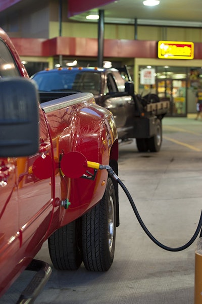 Diesel gas station night_BS26060