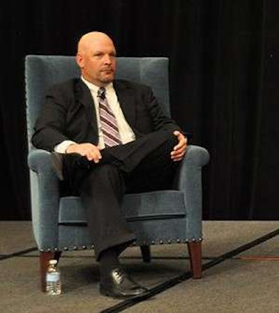 David Heller speaking earlier this year on a panel discussion at the CCJ Spring Symposium.