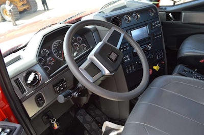 The interior of the CT680LG.