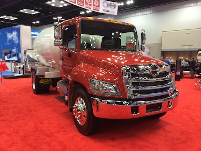 Who says mixers have to be Class 8 models? Certainly not Hino.