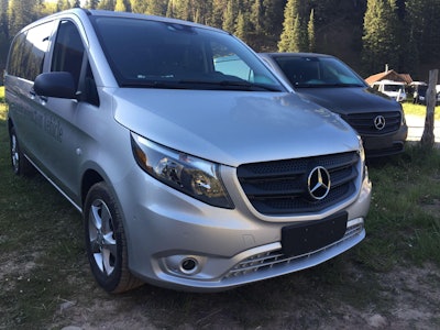 Pre-production Mercedes-Benz Metris