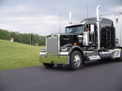 The Kenworth Icon 900 I got the chance to drive this month.