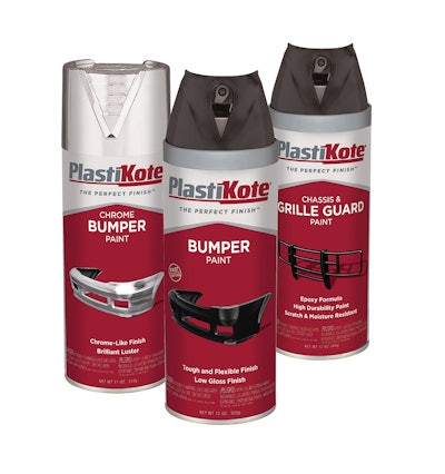 PlastiKote Chassis & Grille Guard and Bumper Paints