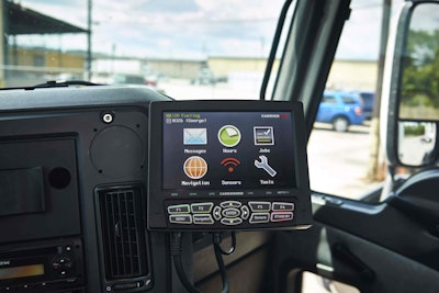 CarrierWeb’s in-cab computing platform, CarrierMate, is not going the path of Android, although it is working to make some functions like driver messaging available for drivers on their personal devices, says R. Fenton-May, chairman of the company.