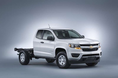 2015 Chevy Colorado with bed-delete option.