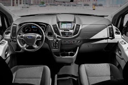 SYNC 3, Ford’s new communications and entertainment system, is available for 2016 Ford Transit.