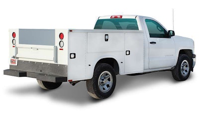 Knapheide composite body on 2015 Chevy Colorado.