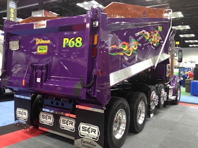 Almond, Wisc.-based Paradise Trucking Corp. really tricked out their dump truck.