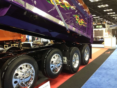 Almond, Wisc.-based Paradise Trucking Corp. really tricked out their dump truck.