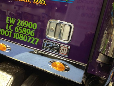 Almond, Wisc.-based Paradise Trucking Corp. really tricked out their dump truck.