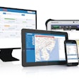Screenshots of fleet software