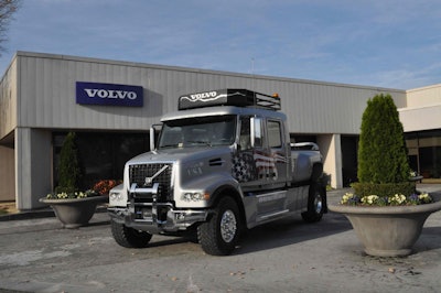 This Volvo VHD pickup was built by NRV employees.