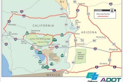 CalTrans and the Arizona Department of Transportation recommend using these detours to get around the eastbound bridge closure. Even though the westbound bridge will open a lane to eastbound traffic Friday, it may still be more efficient to take the detours due to congestion.
