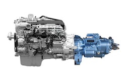 Kenworth’s T680 pairs Paccar’s MX-13 engine and Eaton’s Fuller Advantage Series automated 10-speed transmission to optimize fuel economy.