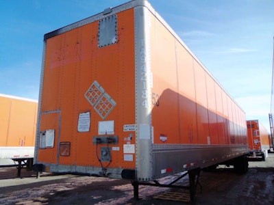 Schneider’s trailer-tracking system continuously monitors each of the company’s trailers on the road.