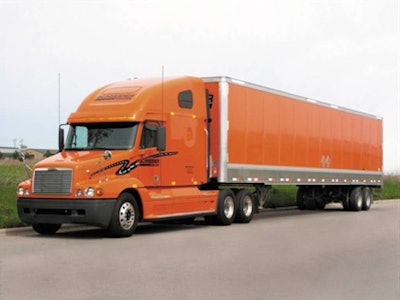 Schneider semi truck