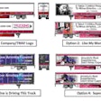 Trucking Moves America Forward has four options available for trailer decal wraps.