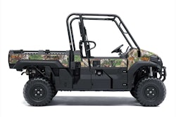 2016 Kawasaki Mule PRO-FX is the new single-row seating model with larger bed for increased hauling capacity.