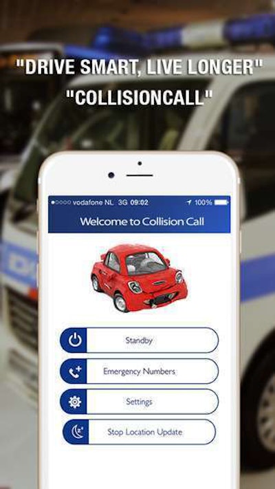 Collision Call App