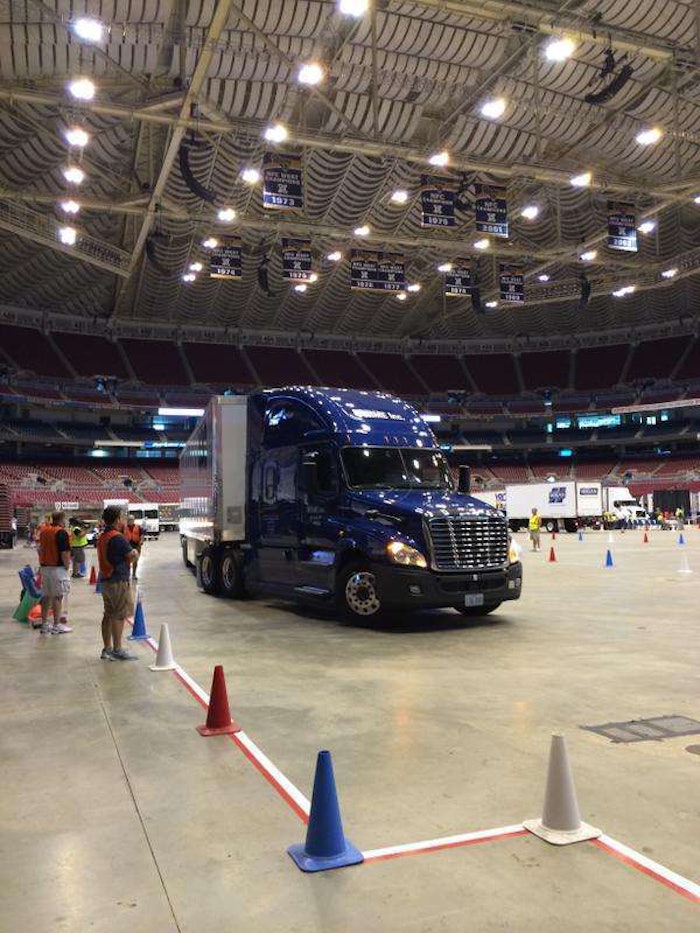 More than 430 drivers competing this week for National Truck Driving