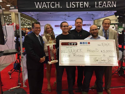 Max Farrell and Andrew Kirpalani, founders of Workhound, recently won the Truck Tank competition at GATS.