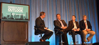From left: Mike Roeth, John Elliott, Joe Laux, Jack Roberts.