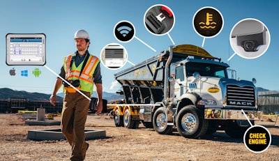 Photo courtesy of Telogis/Mack Trucks