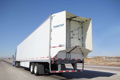 Dick Giromini, president and CEO of Wabash National, says add-on devices work well to maintain maximum internal cube dimensions while increasing aerodynamics.