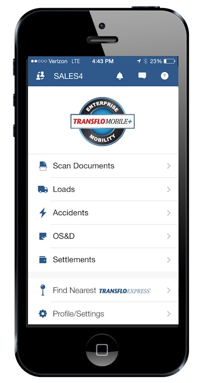 CTG uses a privately branded version of Transflo Mobile from Pegasus TransTech with custom-developed features.