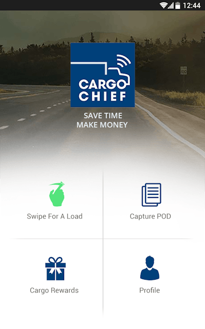 Cargo Chief has a mobile app, Cargo Locate, that makes it easy for carriers to find loads and track shipments.