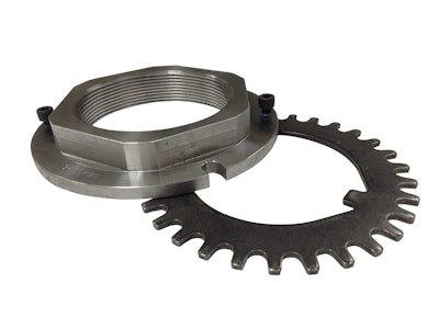 SKF Forged Spindle Nut Locking System