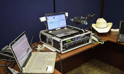 Freymiller Radio broadcasts five days a week from a studio the company built at its Oklahoma City headquarters.