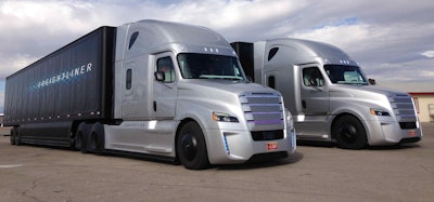 Trucks Low Angle