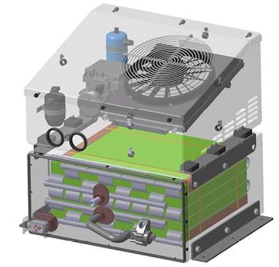 Webasto Polar Cab TS engine-off cabin cooling system