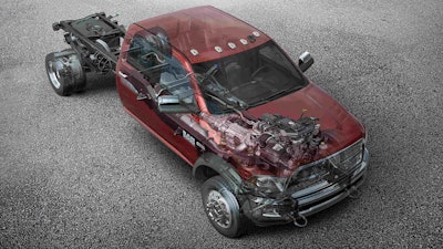 2016 Ram 5500 Crew Cab 4x4 Chassis Cab Truck with 6.7-liter Cumm