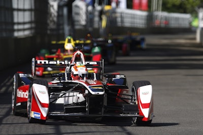 A glimpse at the 2014 London-held Formula E races.