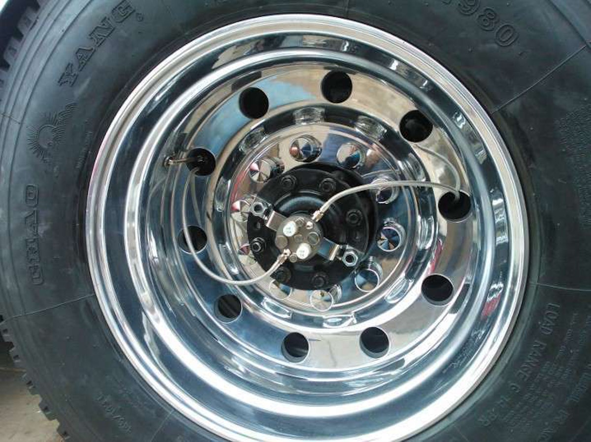 Tyreaid Designs Tire Pressure Equalization Device Commercial Carrier Journal