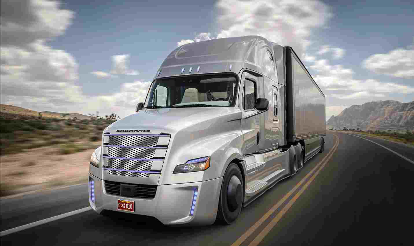 Trucking's Future Now - Equipment - Freightliner Inspiration Truck