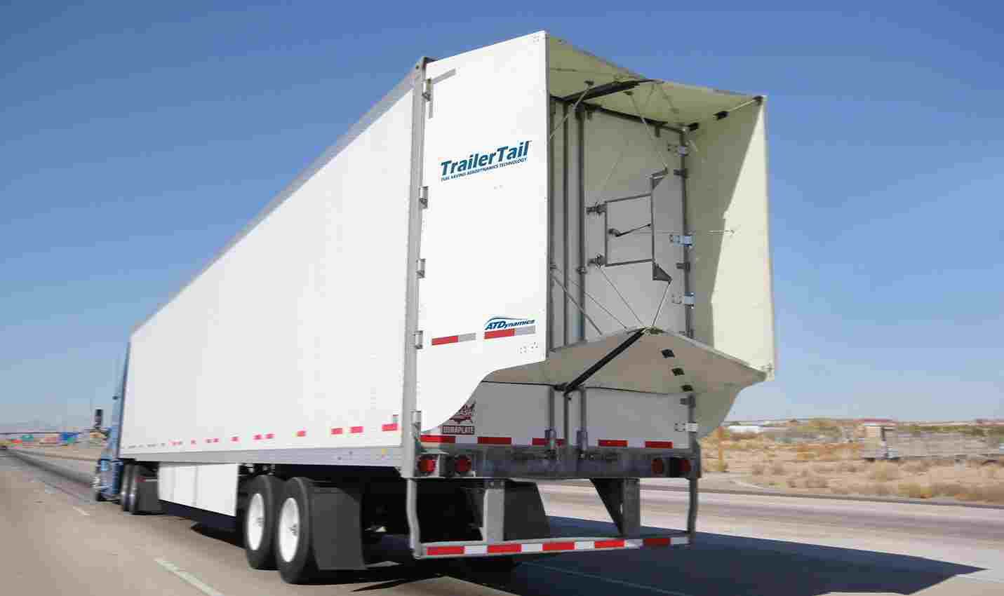 Trucking&apos;s Future Now - Equipment - Trailer Tail