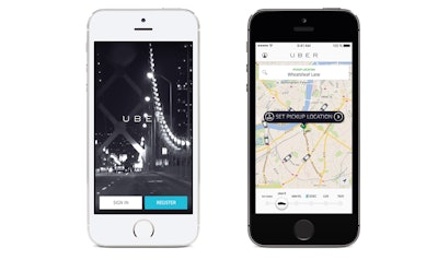 Trucking's Future Now - Infrastructure - Uber Phone App